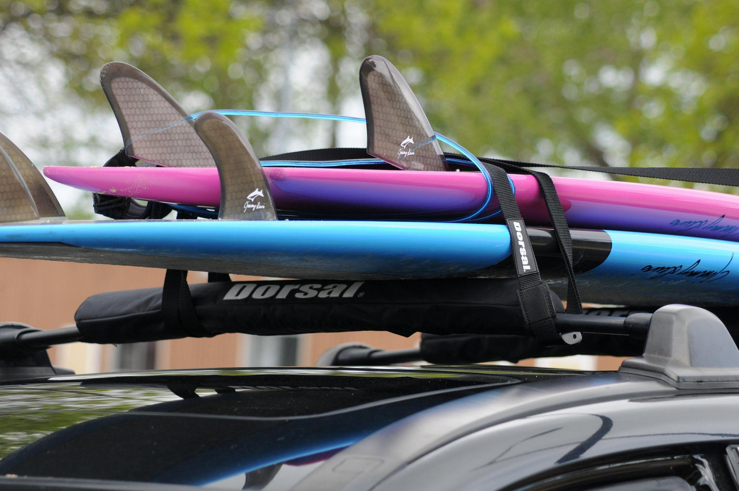 DORSAL Aero Rack Pads 34" Car Crossbar Roof Surfboard Kayak SUP