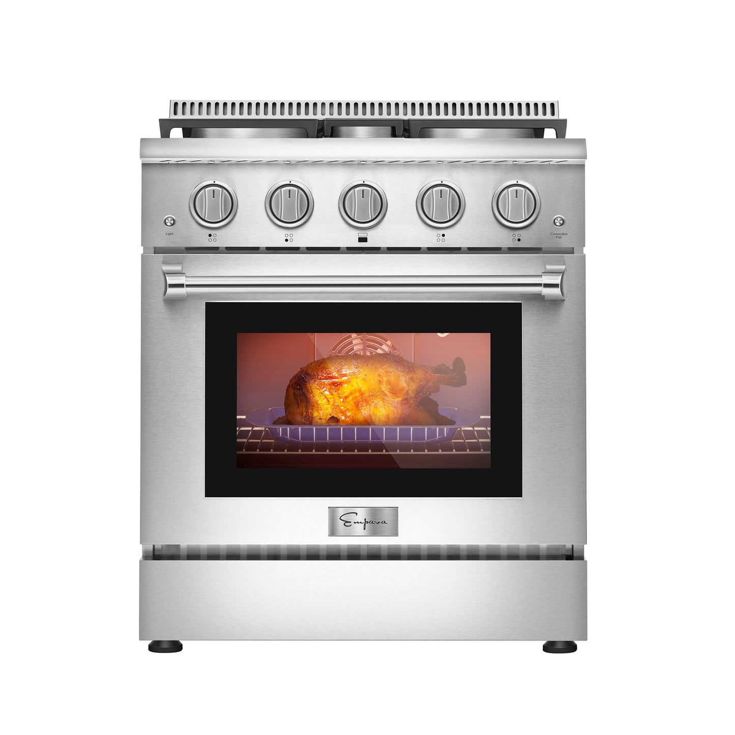 Empava 30GR03 30 Inch Freestanding Range Gas Cooktop And Oven