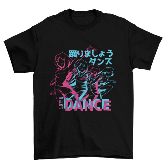 Anime dance t-shirt