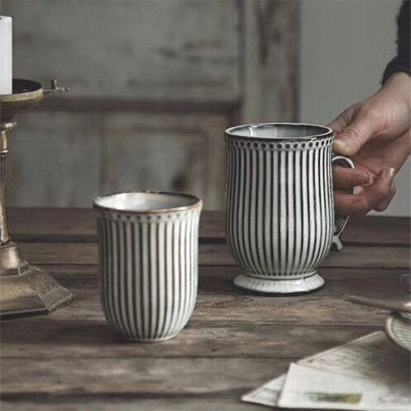 Pinstripe Coffee Cup/Mug