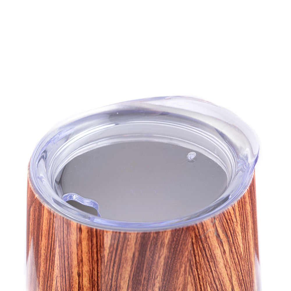 DRINCO® 12oz Insulated Wine Tumbler Glass (Woodland)