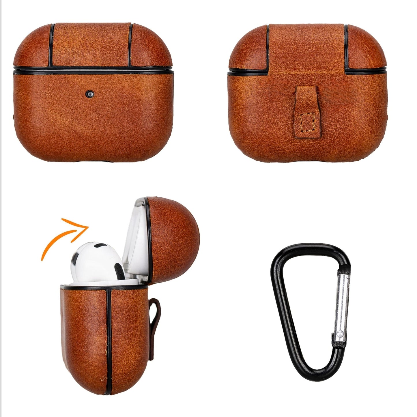 Gillette Leather Case for AirPods 3