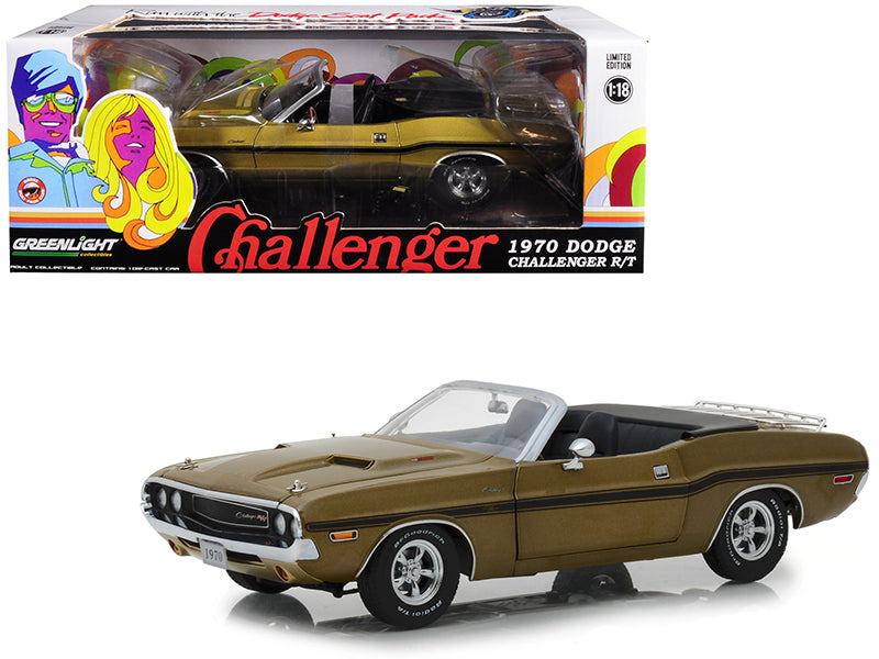 1970 Dodge Challenger R/T Convertible with Luggage Rack Metallic Gold