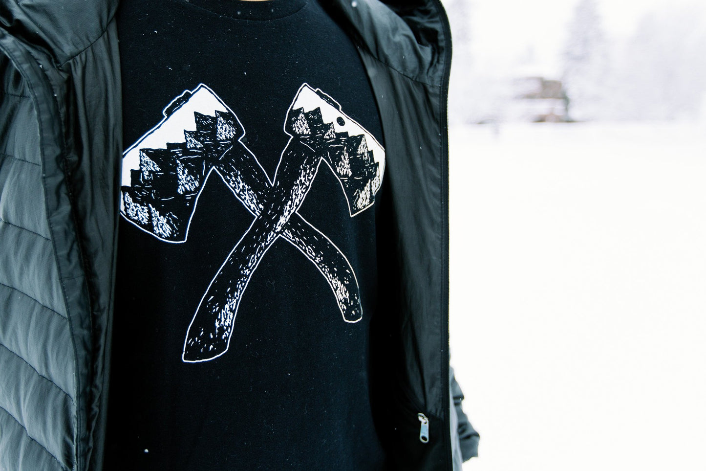 Axe Tee-Black