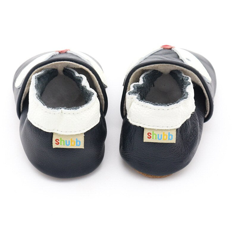 Leather Fox Shaped Baby Shoes