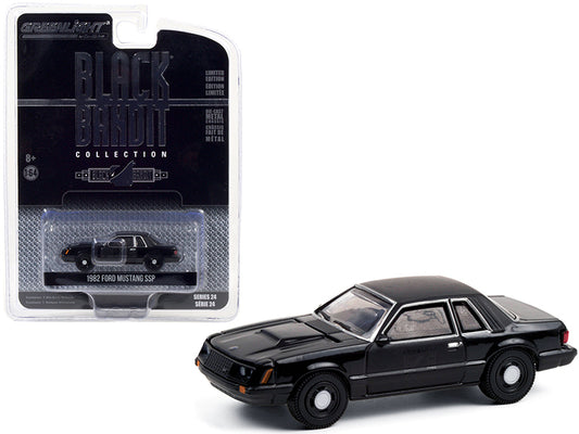 1982 Ford Mustang SSP \Black Bandit Police\" \"Black Bandit\" Series