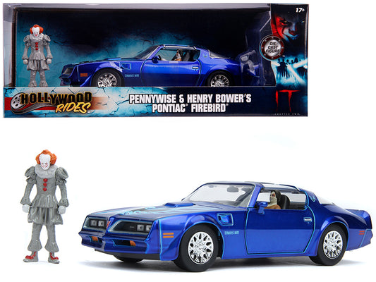 Henry Bower\'s Pontiac Firebird Trans Am Candy Blue with Pennywise