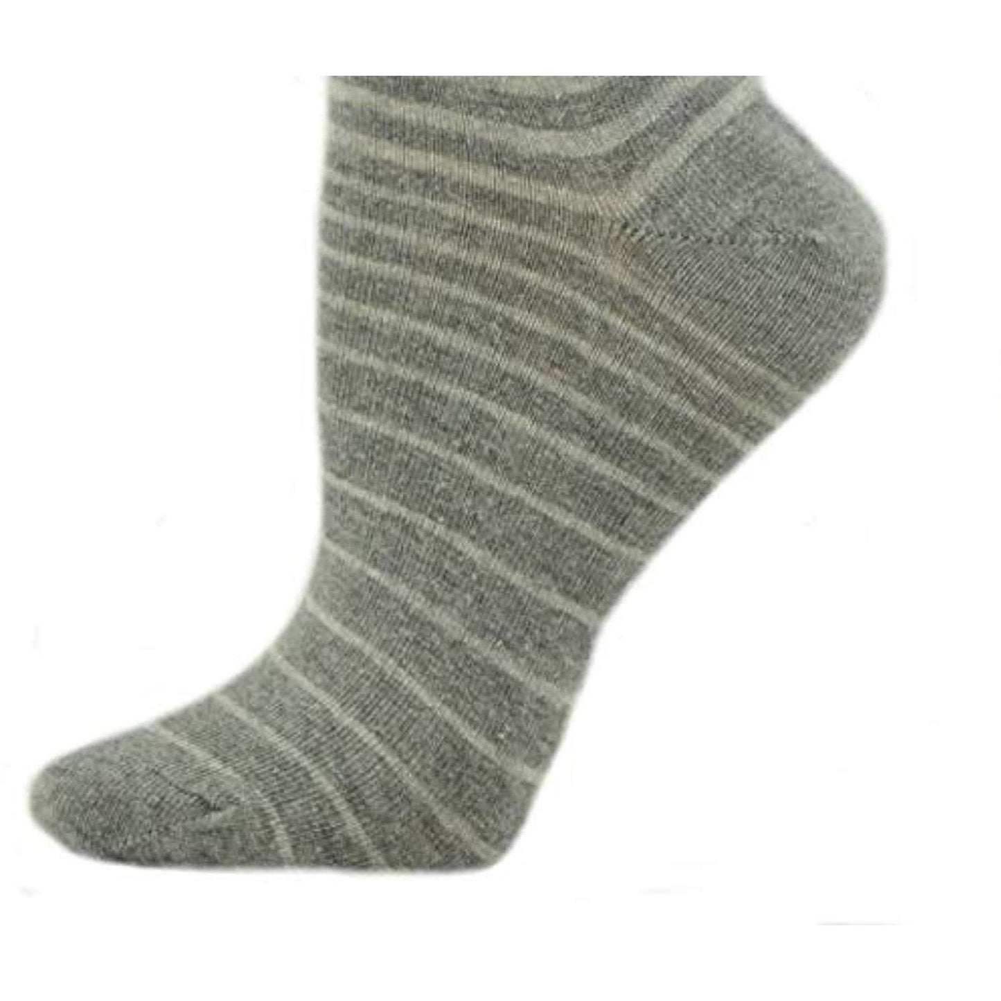 Women's Stripe Cotton Crew Socks