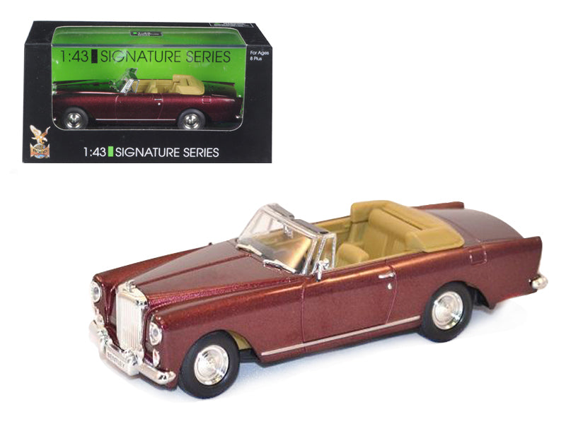 1961 Bentley Continental S2 Park Ward DHC Convertible Burgundy 1/43