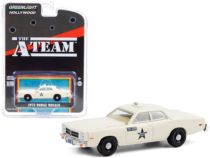 1978 Dodge Monaco Taxi Cream \Lone Star Cab Co.\" \"The A-Team\"