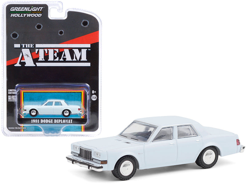 1981 Dodge Diplomat Light Blue \The A-Team\" (1983-1987) TV Series