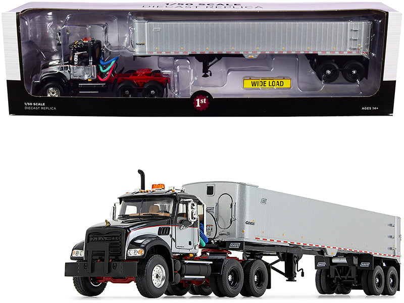 Mack Granite MP Tandem-Axle Day Cab with East Genesis End Dump Trailer