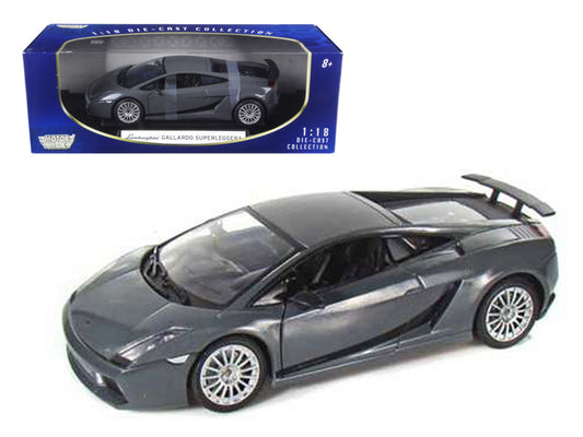 Lamborghini Gallardo Superleggera Grey 1/18 Diecast Model Car by