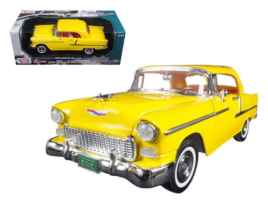 1955 Chevrolet Bel Air Convertible Soft Top Yellow \Timeless