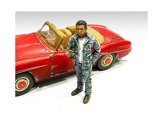 Auto Mechanic Hangover Tom Figurine for 1/18 Scale Models by American