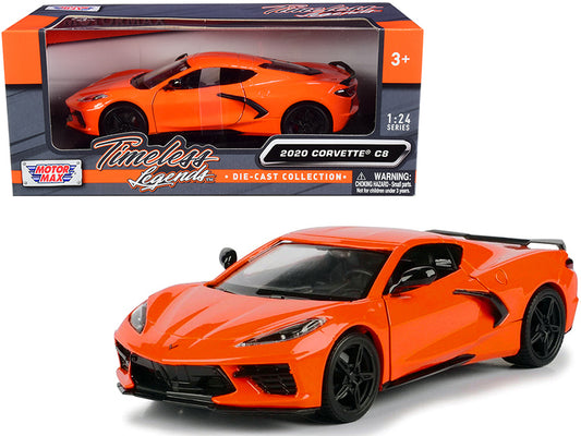 2020 Chevrolet Corvette C8 Stingray Orange \Timeless Legends\" 1/24