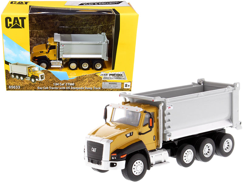 CAT Caterpillar CT660 Day Cab Tractor with OX Stampede Dump Truck