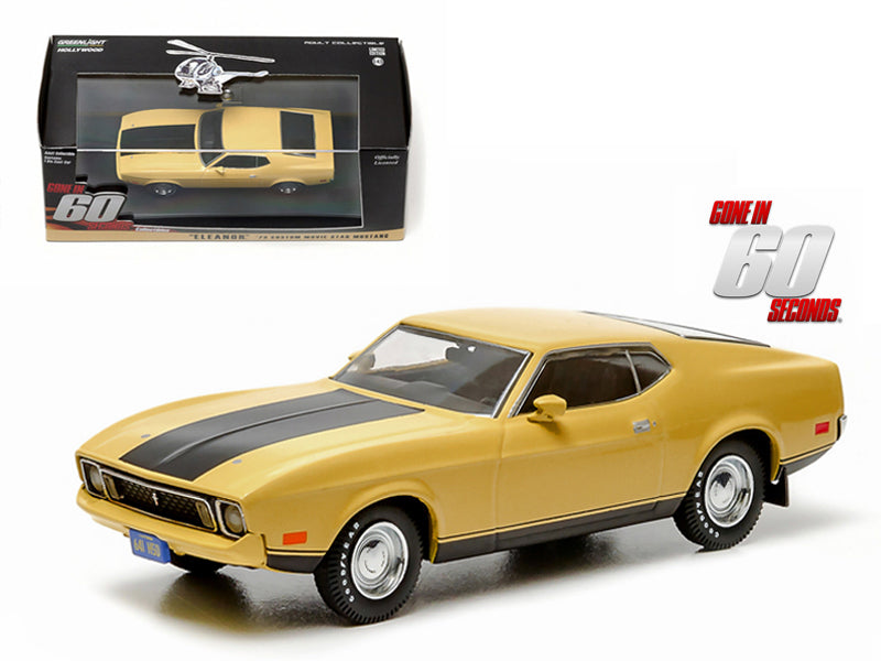 1973 Ford Mustang Mach 1 Yellow \Eleanor\" \"Gone in Sixty Seconds\"