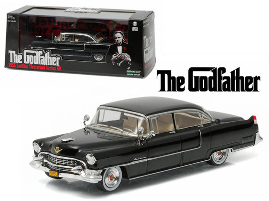 1955 Cadillac Fleetwood Series 60 Special Black \The Godfather\"