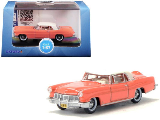 1956 Lincoln Continental Mark II Island Coral with Starmist White Top