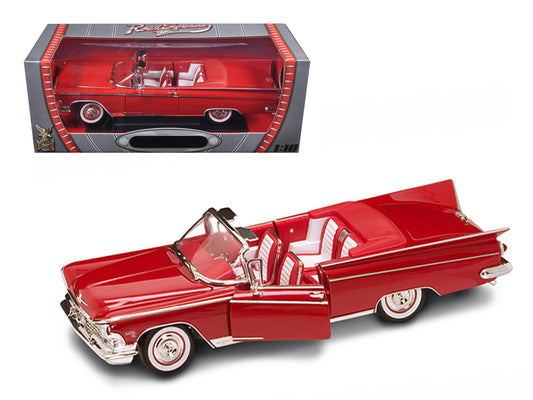 1959 Buick Electra 225 Convertible Red 1/18 Diecast Model Car by Road