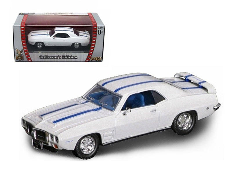 1969 Pontiac Firebird Trans Am White 1/43 Diecast Car by Road