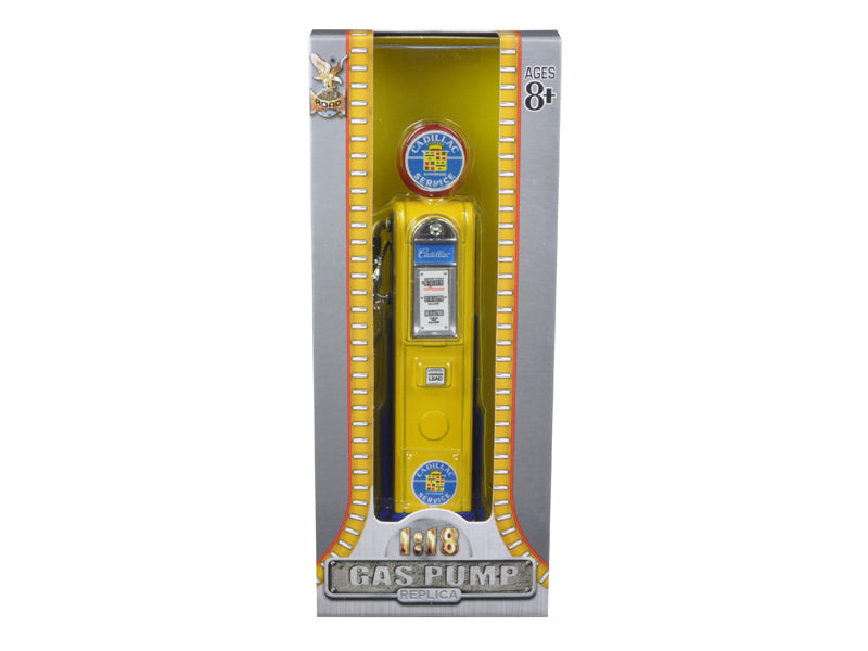 Cadillac Gasoline Vintage Gas Pump Digital 1/18 Diecast Replica by