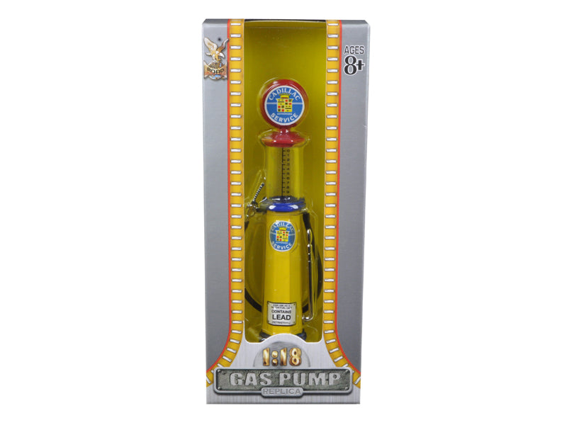 Cadillac Gasoline Vintage Gas Pump Cylinder 1/18 Diecast Replica by