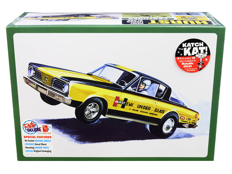 Skill 2 Model Kit 1966 Plymouth Barracuda Funny Car \Hemi Under