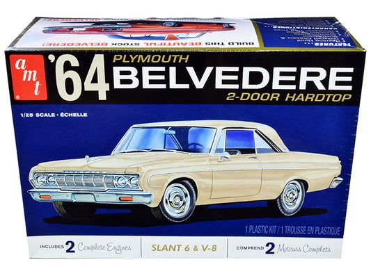Skill 2 Model Kit 1964 Plymouth Belvedere Coupe Hardtop 1/25 Scale