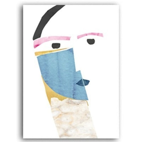 Abstract Figure Wall Art