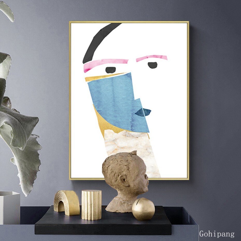 Abstract Figure Wall Art