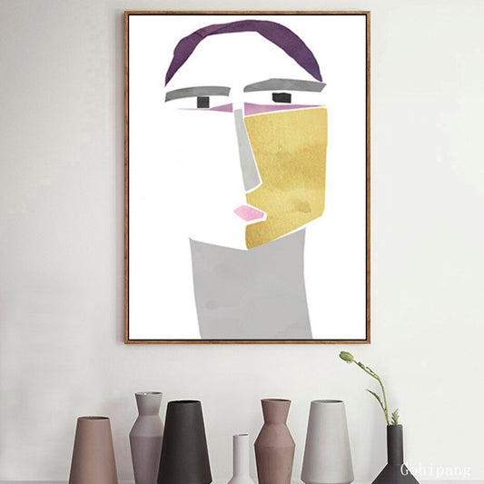 Abstract Figure Wall Art