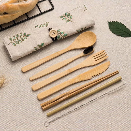 Bamboo Travel Utensils