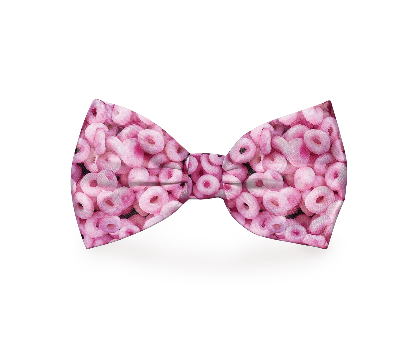 Pink Cheerios Dog Bow Tie