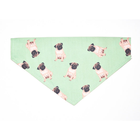 Pug Slip-on Bandana