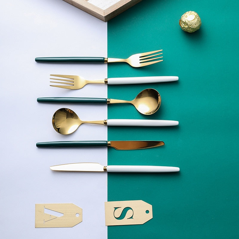 Gold Coloured Flatware