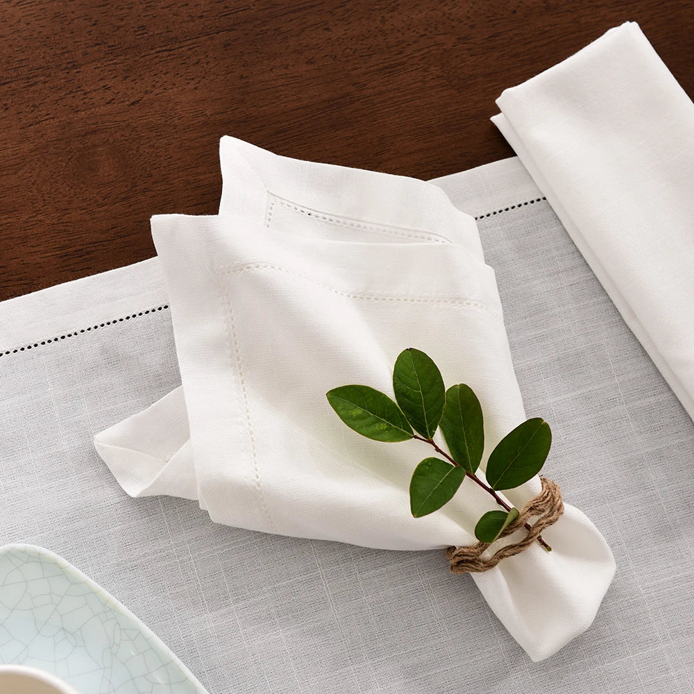 12pcs Linen Party Table Cloth Dinner Napkin Restaurant Home Napkins Wedding Linen Fabric Napkins 4 Size