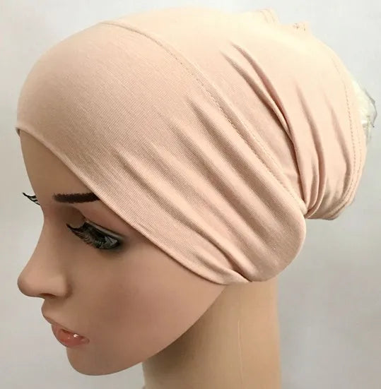 Soft modal inner Hijab - Stretch Turban - Under-scarf Bonnet