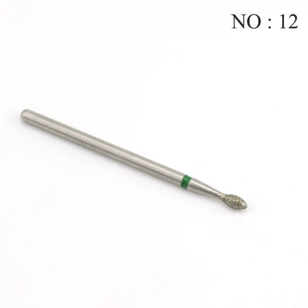 29 Types Diamond Ceramic Nail Drill Milling Cutter for Manicure Rotary Bits Cuticle Clean Accessories Nail Files Art Tools