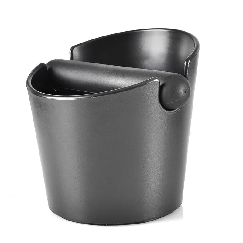 Coffee Knock Box, Shock-Absorbent Espresso Knock Box for Barista Coffee Grind, Anti-slip Espresso Dump Bin Grind Waste Bin