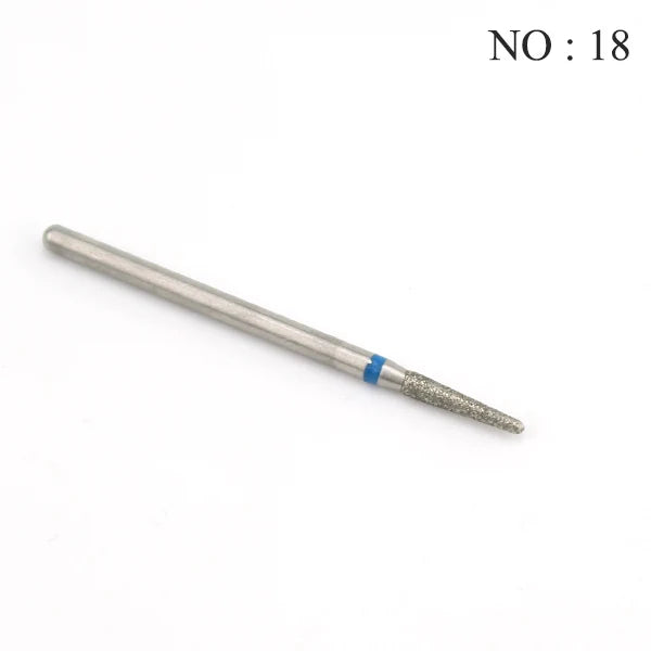 29 Types Diamond Ceramic Nail Drill Milling Cutter for Manicure Rotary Bits Cuticle Clean Accessories Nail Files Art Tools