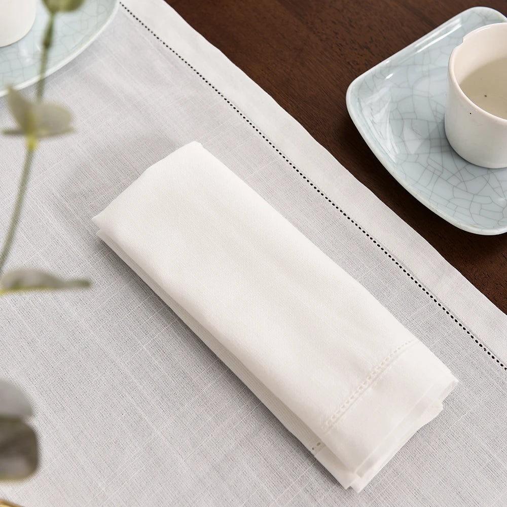 12pcs Linen Party Table Cloth Dinner Napkin Restaurant Home Napkins Wedding Linen Fabric Napkins 4 Size