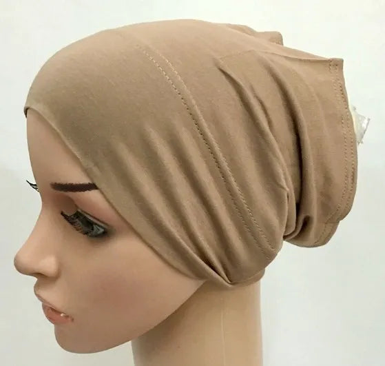 Soft modal inner Hijab - Stretch Turban - Under-scarf Bonnet