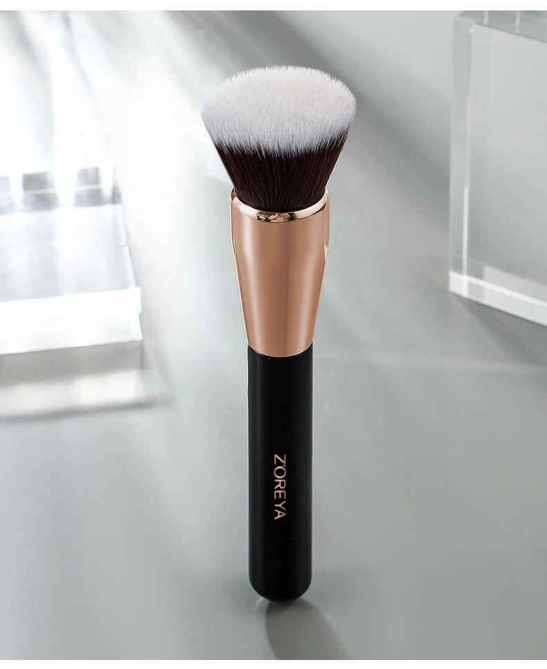 ZOREYA Black Makeup Brushes Set Natural Hair Brushes Foundation Powder Eyebrow Contour Eyeshadow Make Up Brushes maquiage