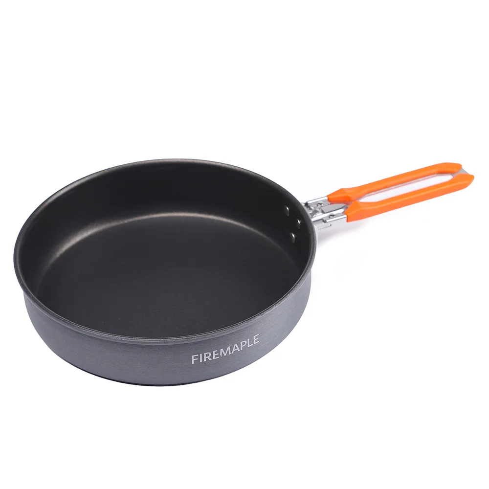 Fire Maple Feast Non-stick Camping Frying Pan Outdoor Hiking Skillet Lightweight Stick Free Cookware 0.9L 262G