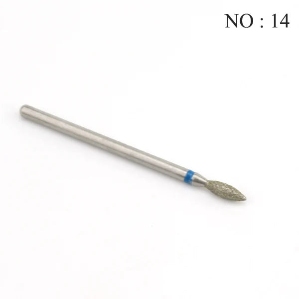 29 Types Diamond Ceramic Nail Drill Milling Cutter for Manicure Rotary Bits Cuticle Clean Accessories Nail Files Art Tools