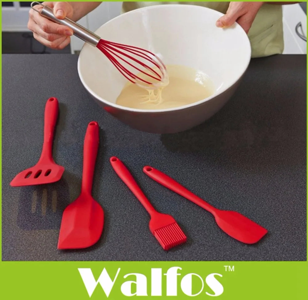 WALFOS Extra Long Stainless Steel BBQ Grilling Tong Salad Bread Serving Tong Non-Stick Kitchen Barbecue Grilling Cooking Tong