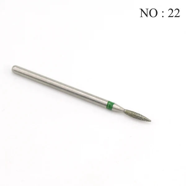 29 Types Diamond Ceramic Nail Drill Milling Cutter for Manicure Rotary Bits Cuticle Clean Accessories Nail Files Art Tools