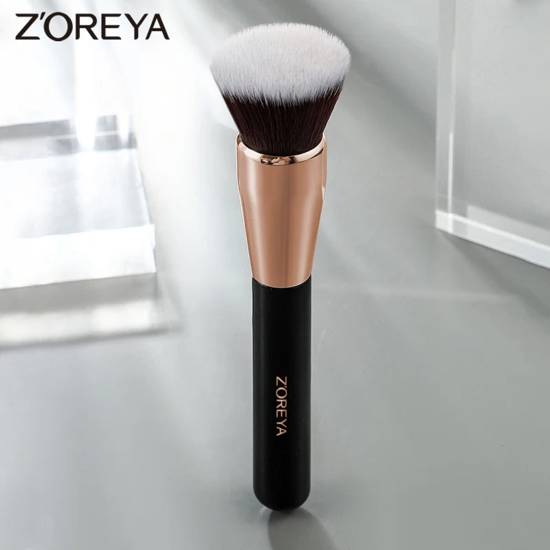 ZOREYA Black Makeup Brushes Set Natural Hair Brushes Foundation Powder Eyebrow Contour Eyeshadow Make Up Brushes maquiage